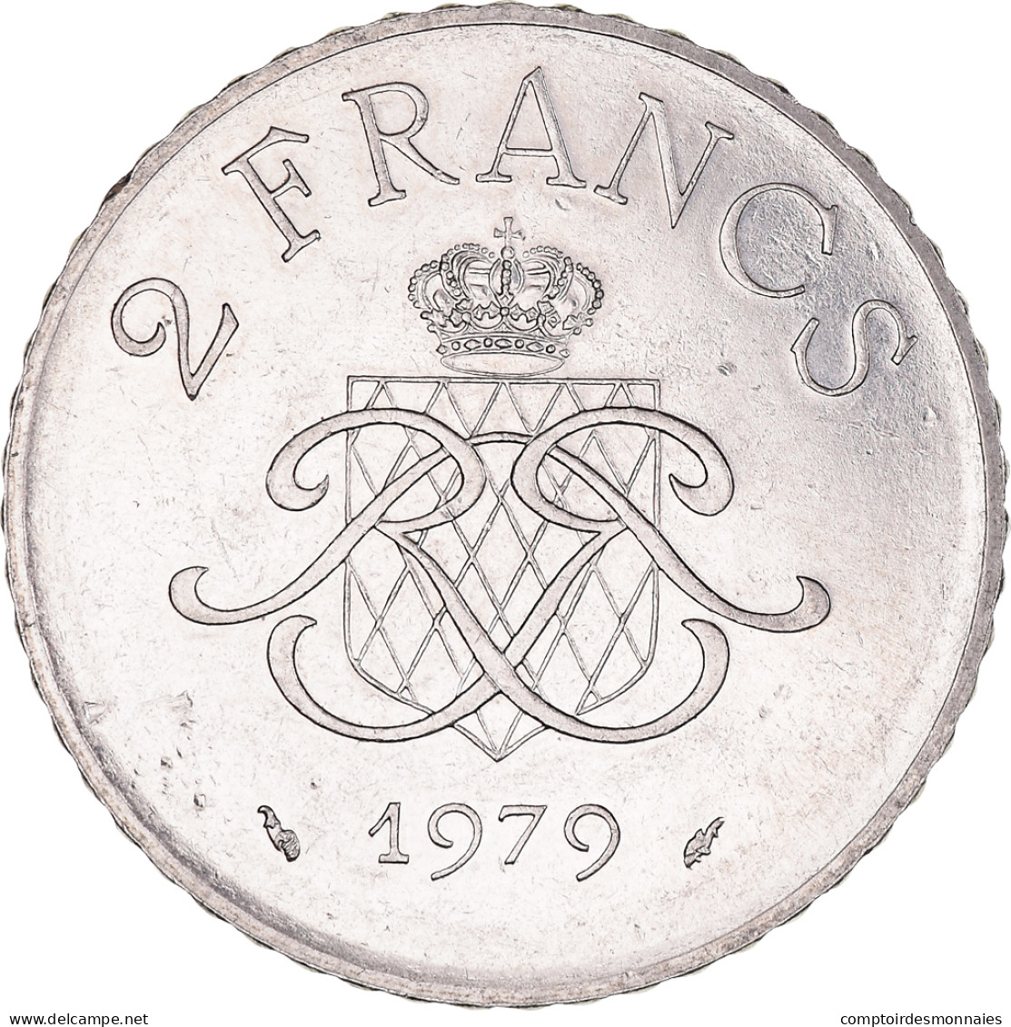 Monnaie, Monaco, Rainier III, 2 Francs, 1979, SUP, Nickel, Gadoury:MC 151 - 1960-2001 Nouveaux Francs