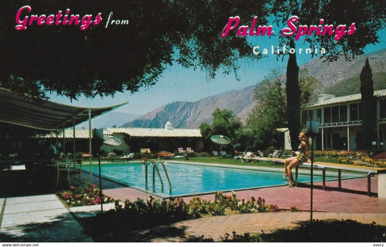 Greetings From Palm Springs, California Howard Manor - Palm Springs