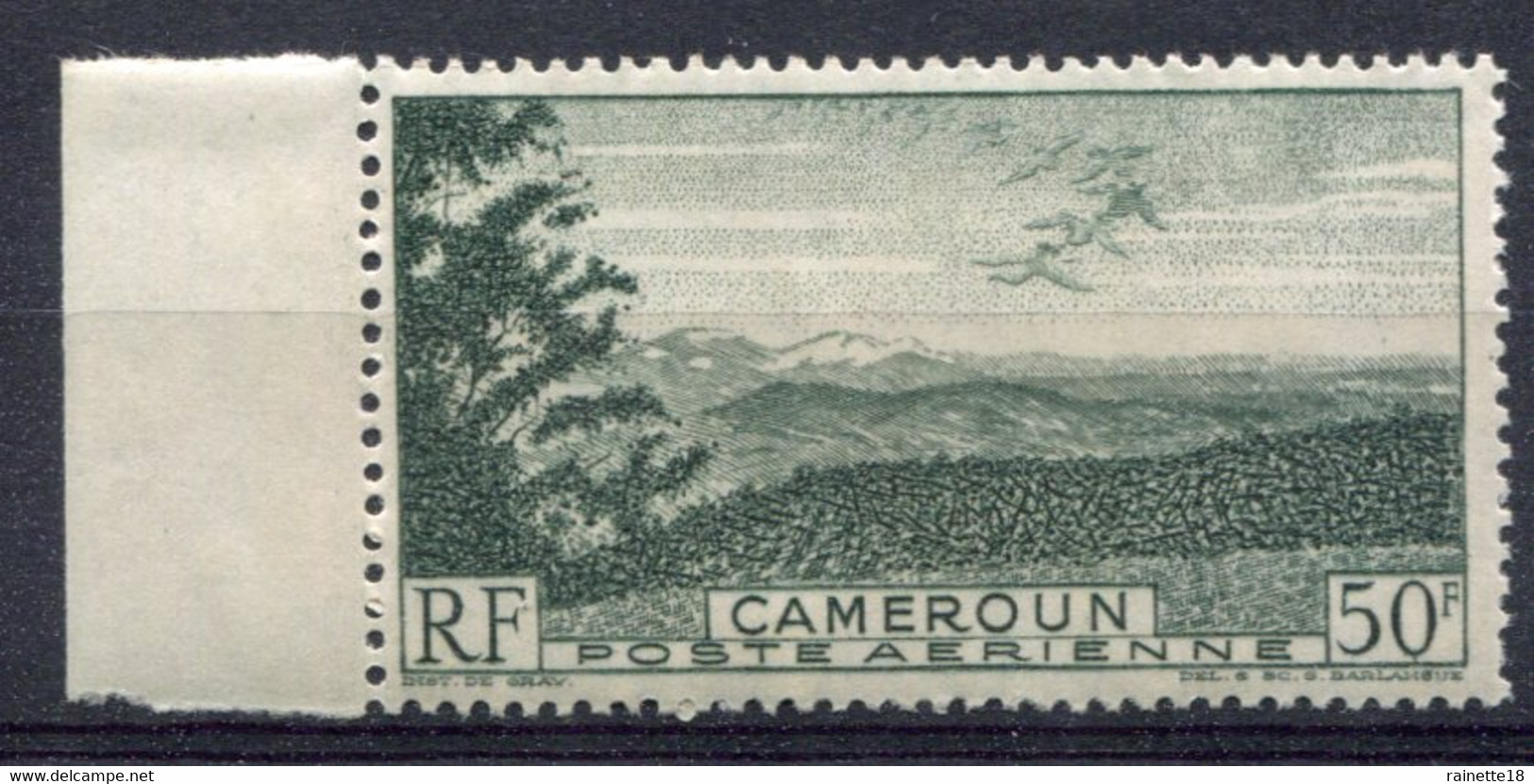 Cameroun        PA  38 ** - Poste Aérienne