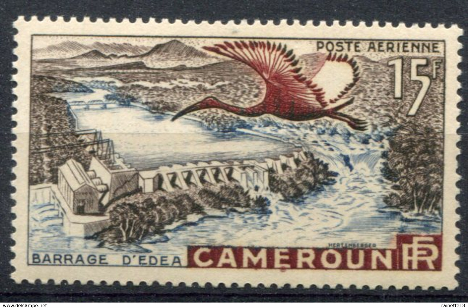 Cameroun        PA  43 ** - Posta Aerea