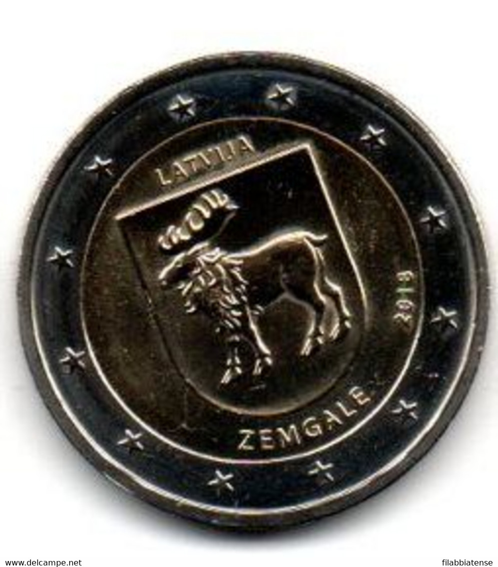 2018 - Lettonia 2 Euro Zemgale       ------ - Lettonie