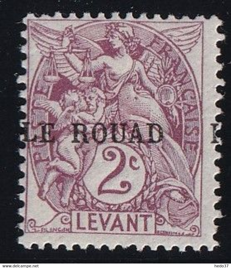 Rouad N°5 - Variété Surcharge à Cheval - Neuf * Avec Charnière - TB - Unused Stamps