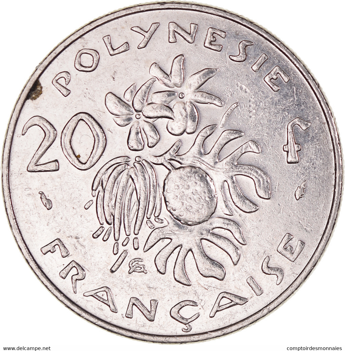 Monnaie, Polynésie Française, 20 Francs, 1986, Paris, TTB+, Nickel, KM:9 - Frans-Polynesië