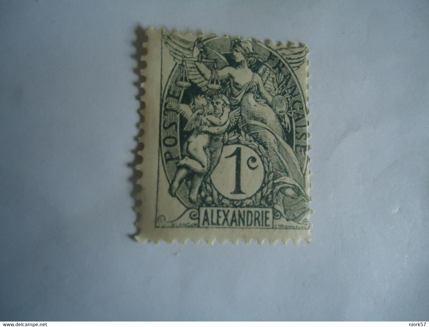 ALEXANDRIA  FRANCE MLN  STAMPS  1C - Autres & Non Classés