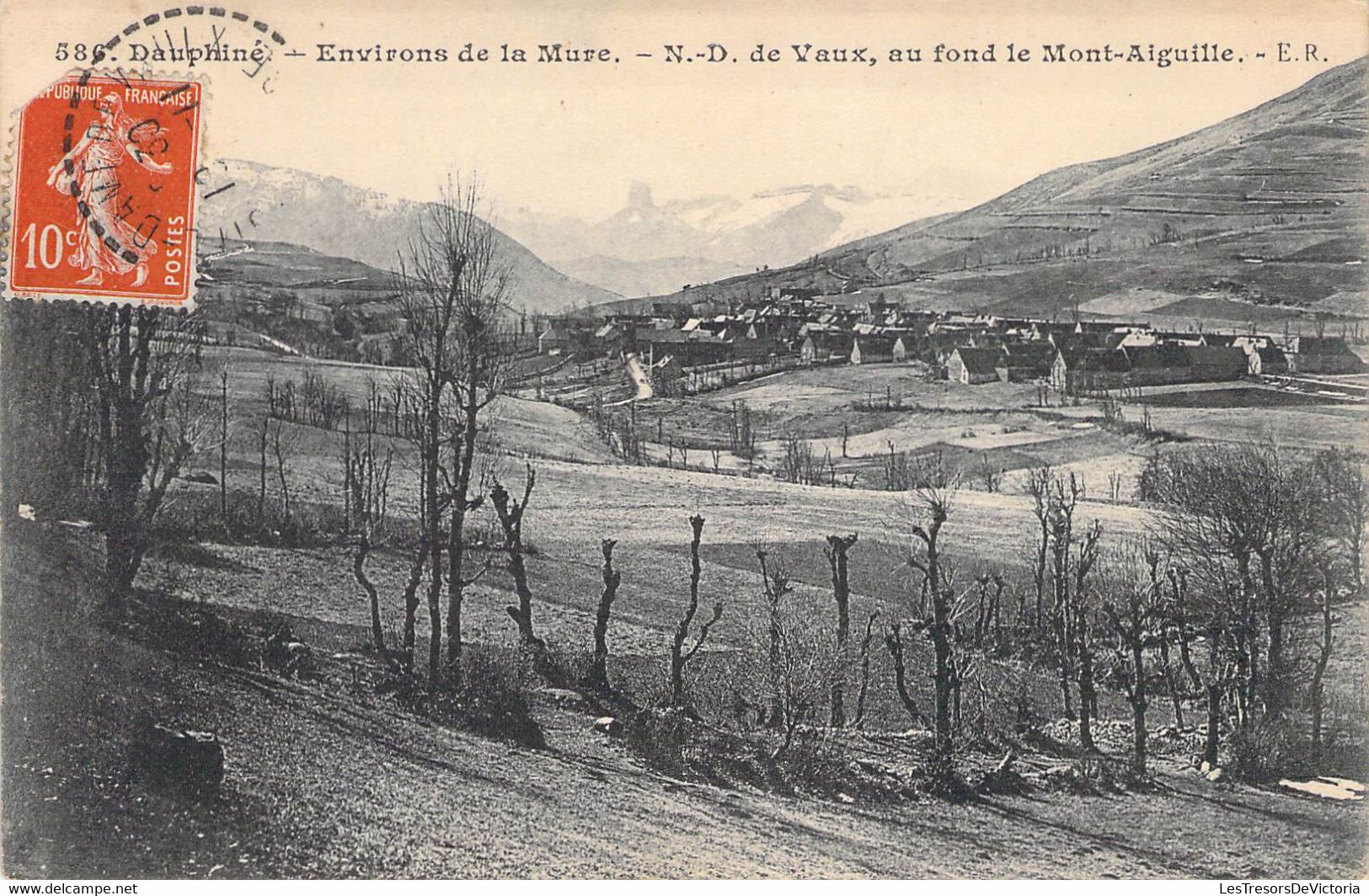 CPA France - Isère - Dauphiné - Environs De La Mure - N. D. De Vaux - Au Fond Le Mont Aiguille - E. R. - Oblitérée - La Mure