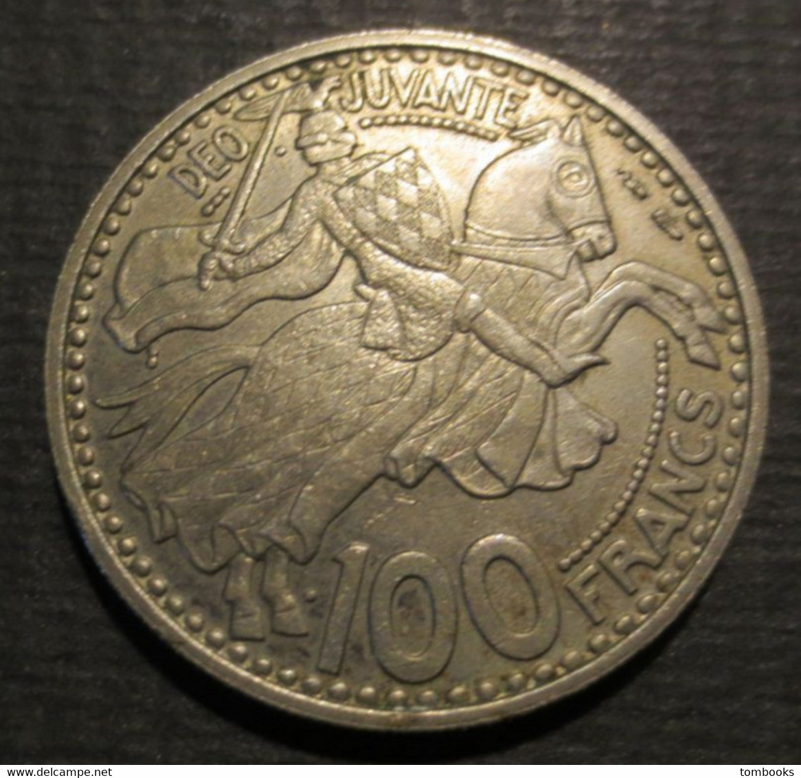 Monaco - Monnaie Ancienne - 100 Francs - Copper Nickel - Rainier III - Prince De Monaco - 1950 - - 1949-1956 Francos Antiguos