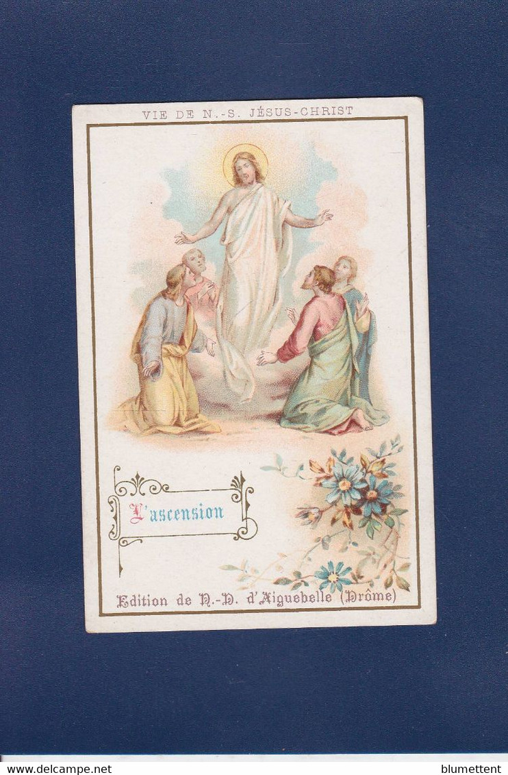 Chromo Aiguebelle Chocolat Image Pieuse Religion Format 10,5 X 7 - Aiguebelle