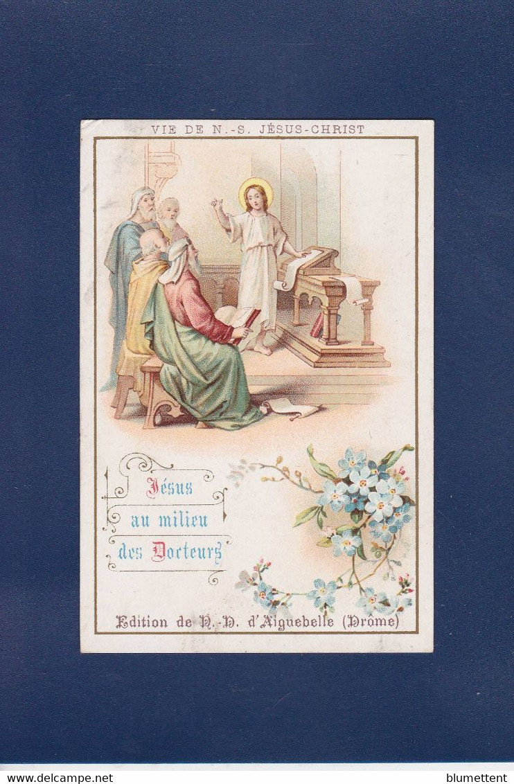 Chromo Aiguebelle Chocolat Image Pieuse Religion Format 10,5 X 7 - Aiguebelle