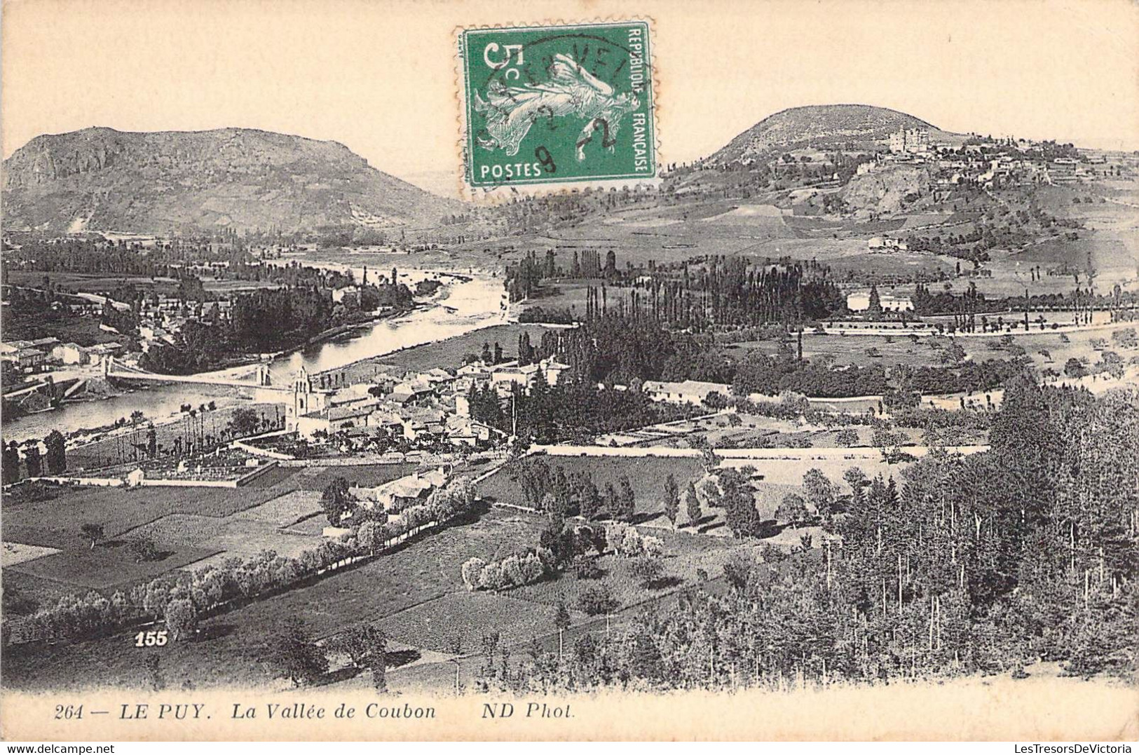 CPA France - Haute Loire - Le Puy - La Vallée De Coubon - N. D. Phot. - Oblitérée 8 Février 1914 - Paysage - Panorama - Le Puy En Velay