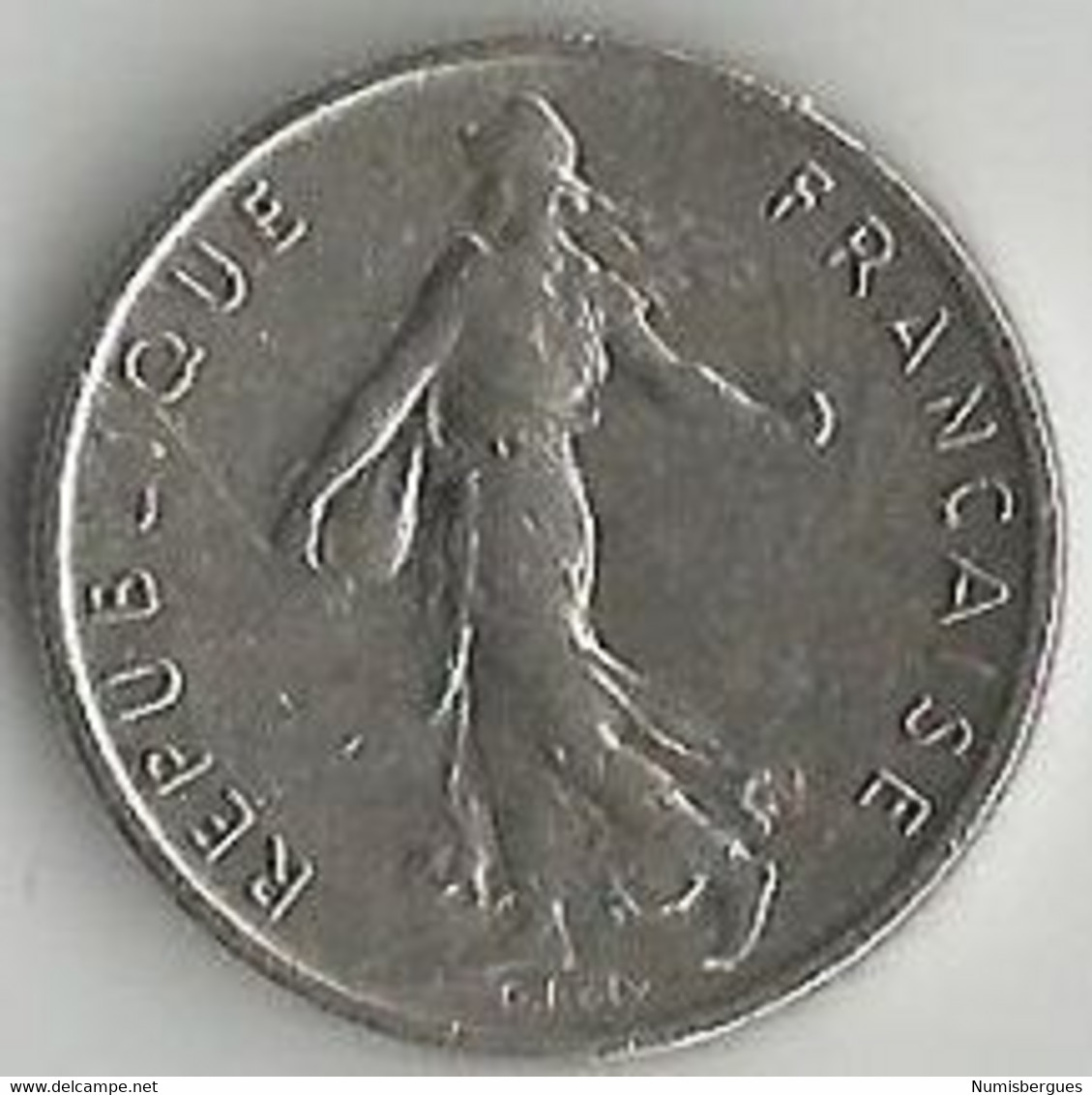 Pièce De Monnaie 50 Centimes Semeuse 1966 - 50 Centimes