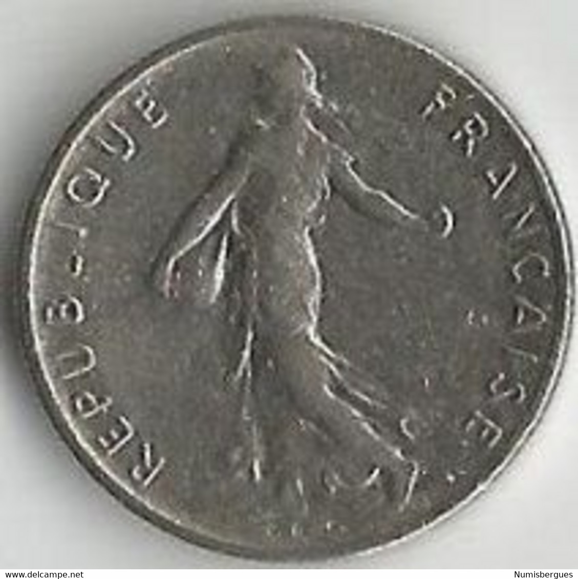 Pièce De Monnaie 50 Centimes Semeuse 1967 - 50 Centimes