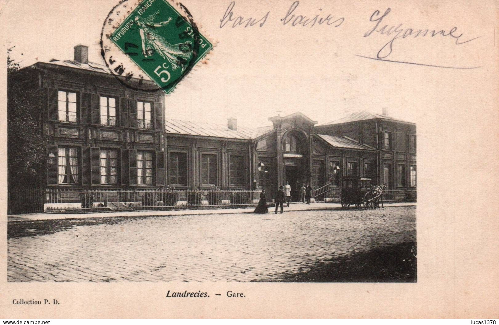 59 / LANDRECIES / GARE / BELLE PRECURSEUR - Landrecies