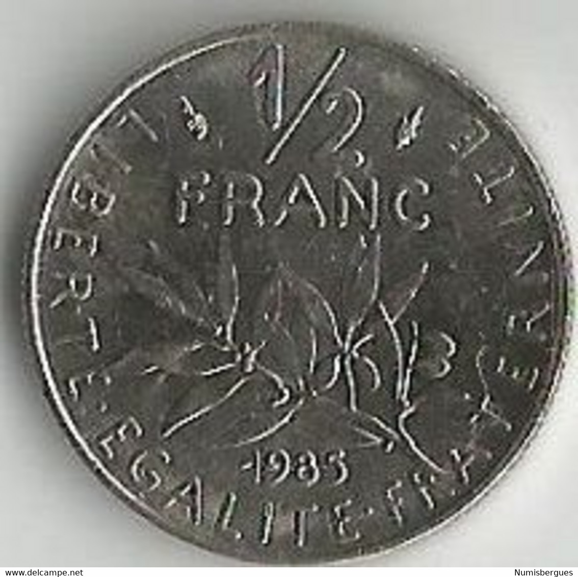 Pièce De Monnaie 50 Centimes Semeuse 1985 - 50 Centimes