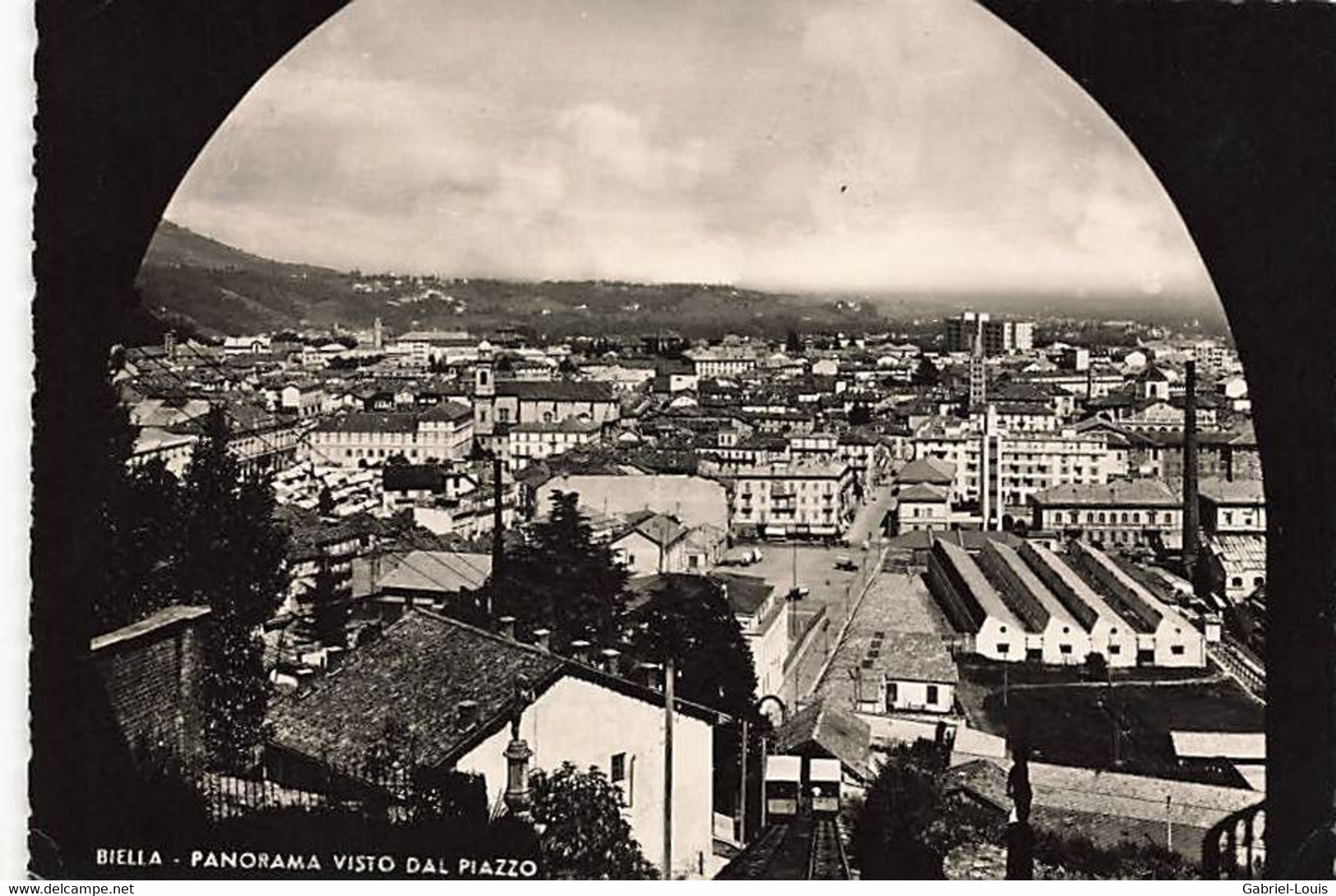 Biella Panorama Visto Dal Piazzo  (10 X 15 Cm) - Bari