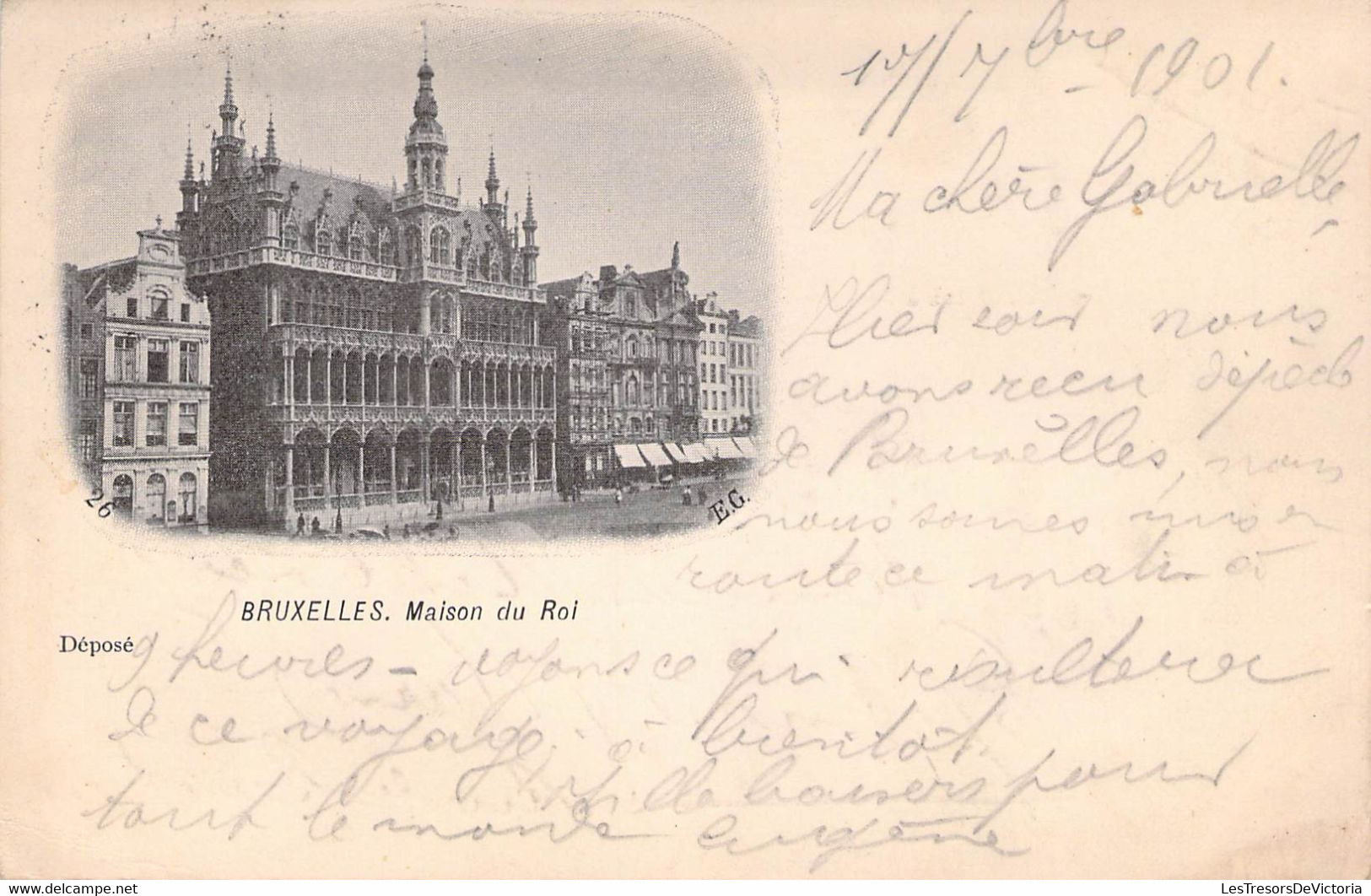 CPA Belgique - BRUXELLES - Maison Du Roi - Précurseur - Altri & Non Classificati