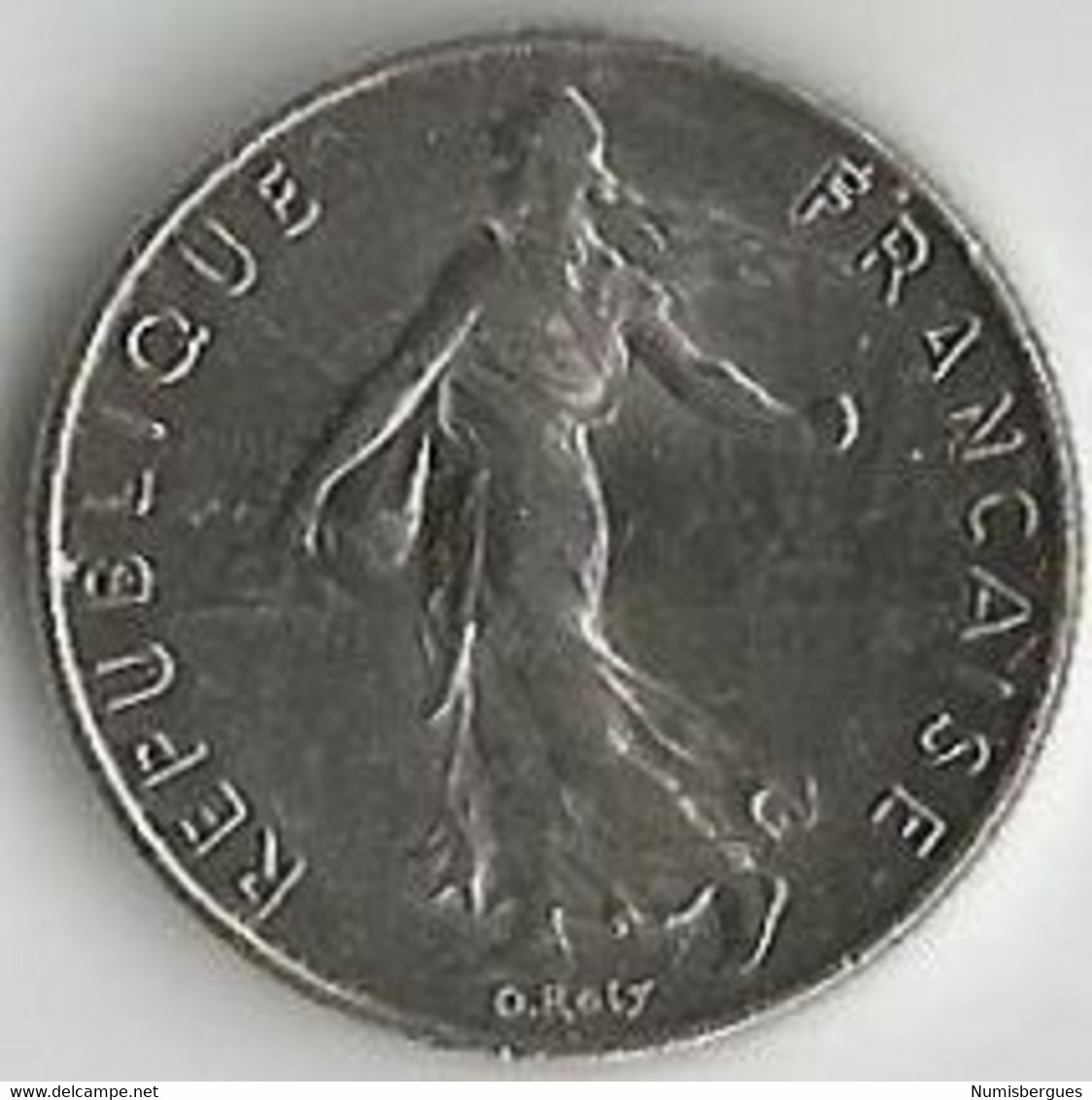 Pièce De Monnaie 50 Centimes Semeuse 1994 Dauphin - 50 Centimes