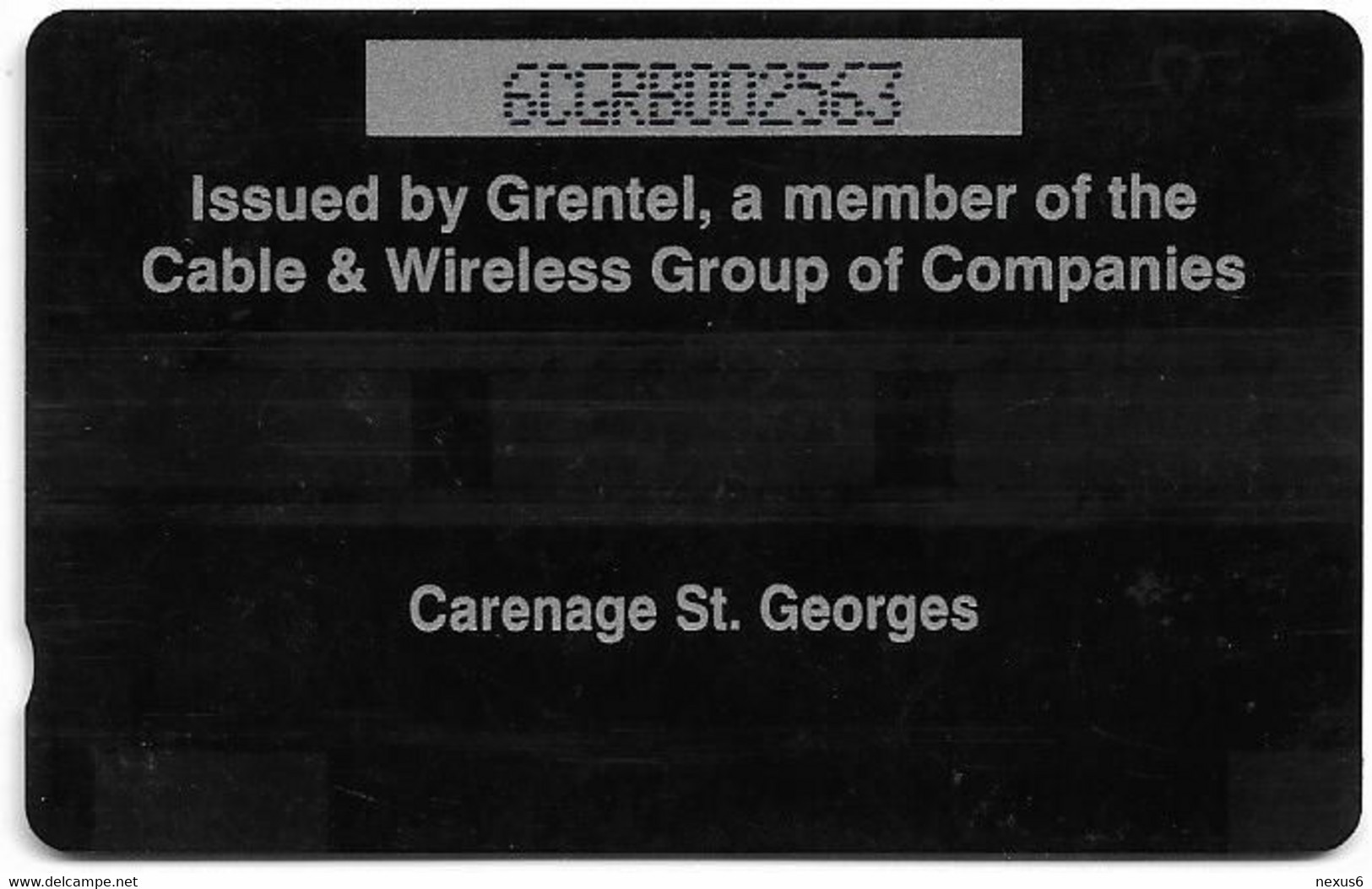 Grenada - C&W (GPT) - Carenage St. Georges - 6CGRB - 1993, 20EC$, 10.000ex, Used - Granada