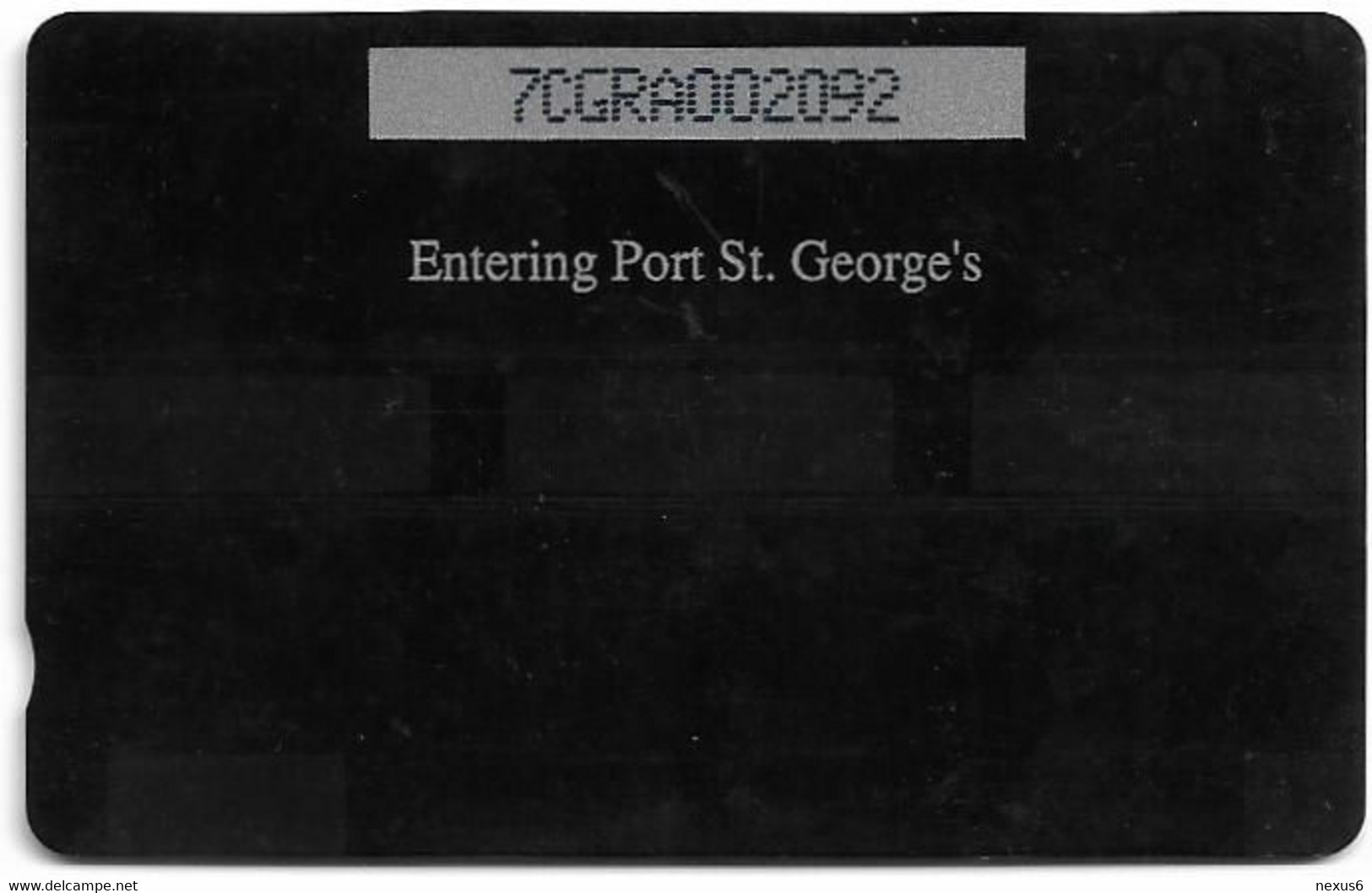 Grenada - C&W (GPT) - Entering Port St. Georges - 7CGRA - 1993, 10.000ex, Used - Grenada (Granada)