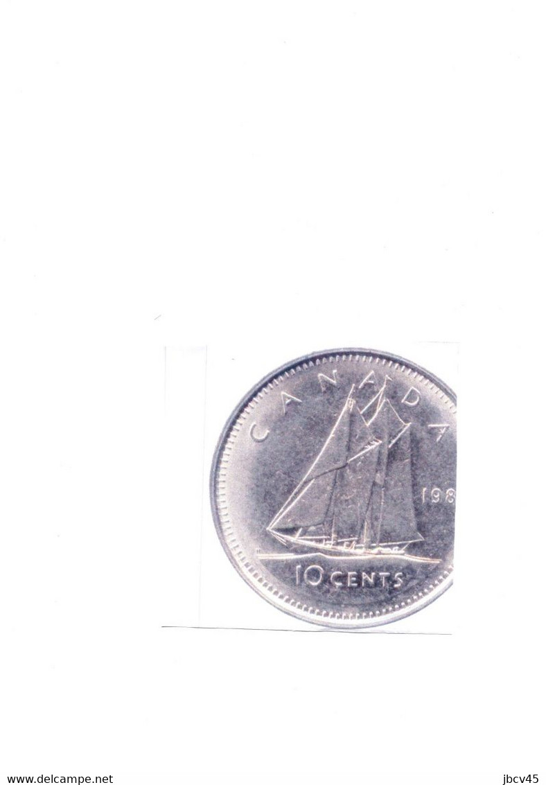 Lot De 4 Pieces CANADA Effigie Elisabeth 1et 5 Cent De 2000,  10cent 1987 Et 2 Dollars 1996 - Sonstige – Amerika