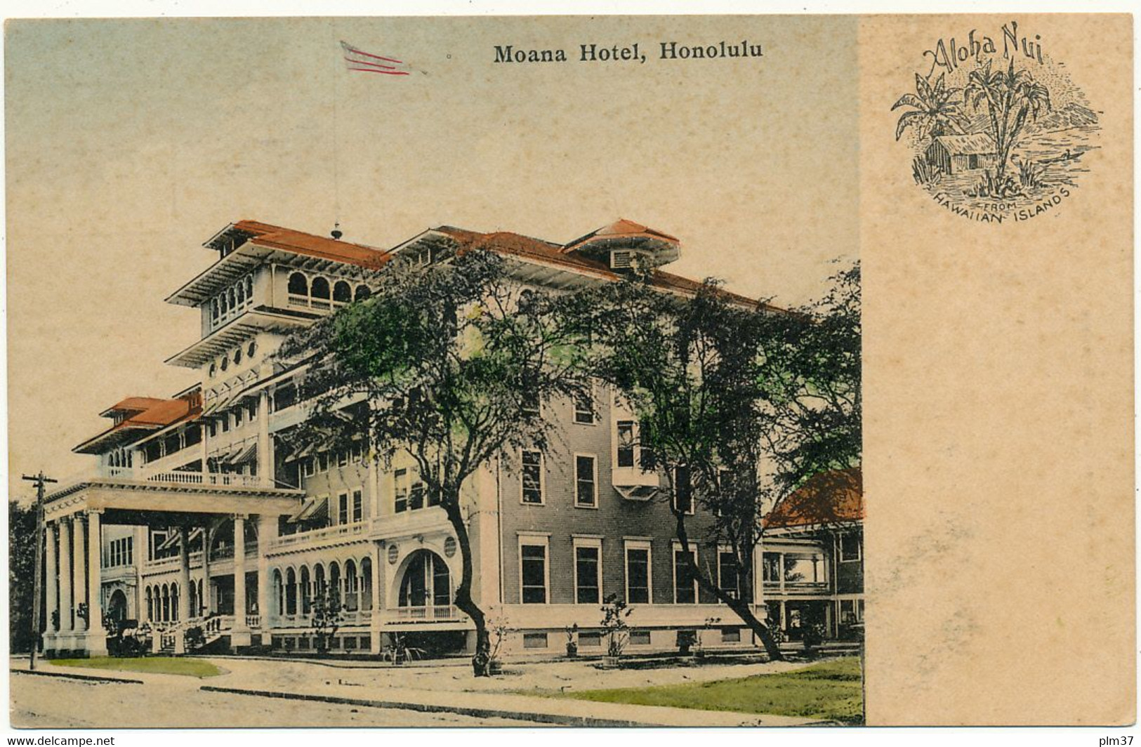 HONOLULU, HI - Moana Hotel - Honolulu