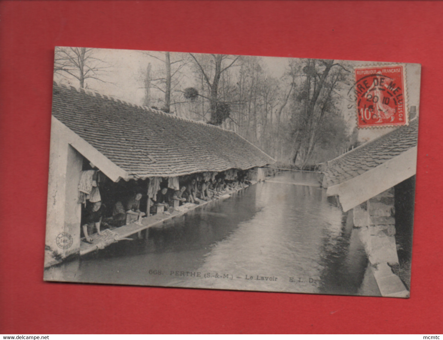 CPA - Perthe -(S.-et-M.) - Le Lavoir  ( Perthes  ) - Perthes