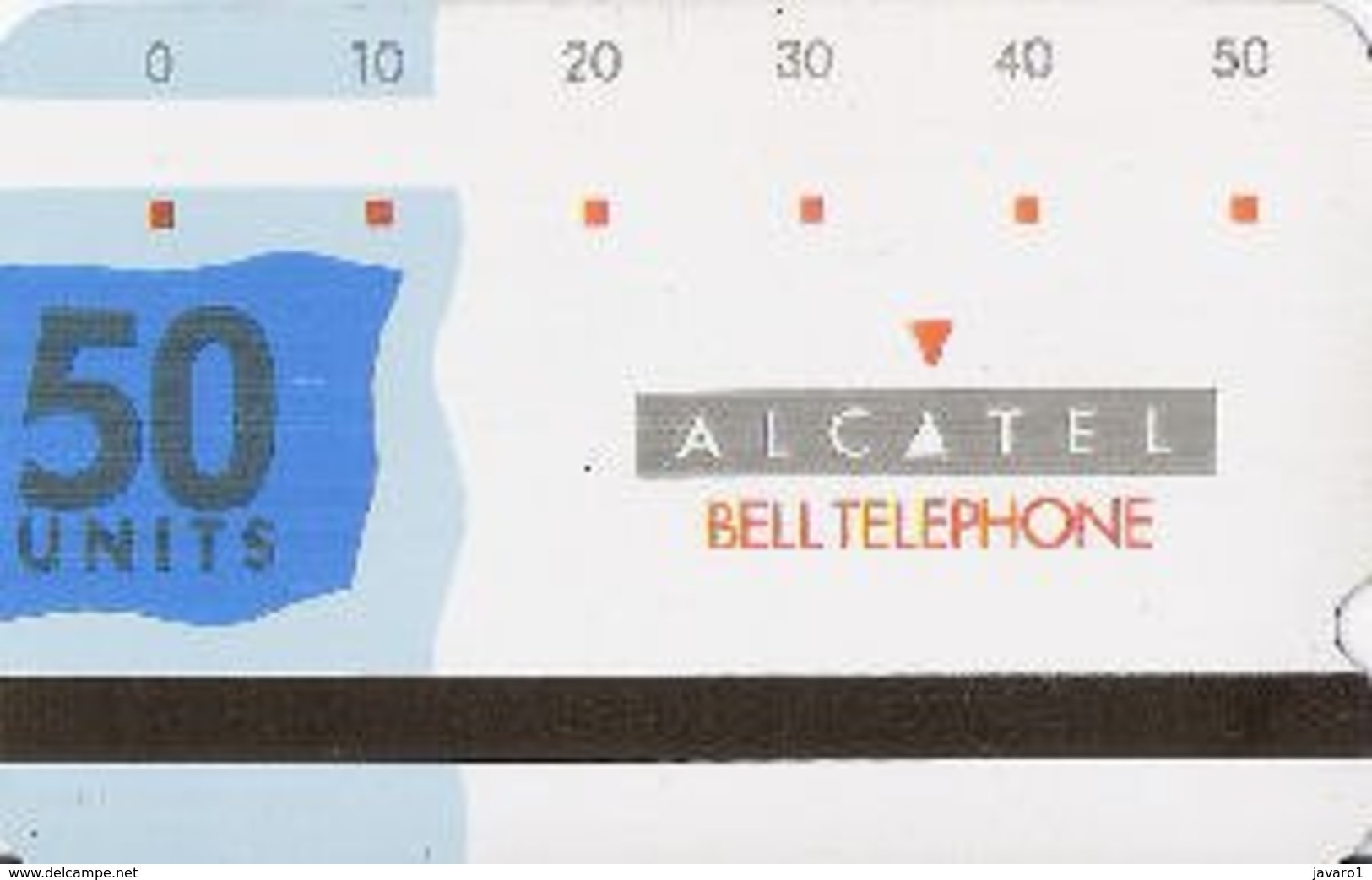 ALCATEL : AB02 50u Bleu Magn. Nr1 Worldwide MINT - Servizi E Test