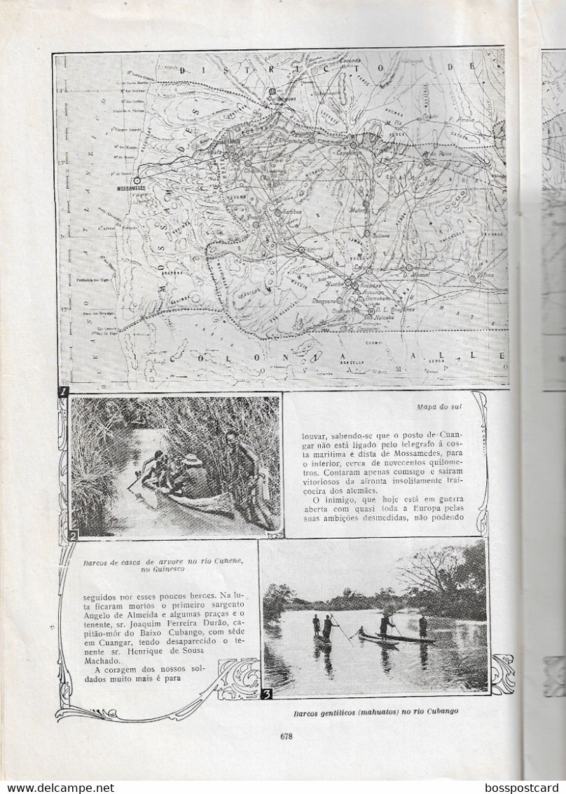 Angola - 1ª Guerra Mundial - Militar - World War - Military - Ilustração Portuguesa Nº 458, 1914 - Portugal - General Issues