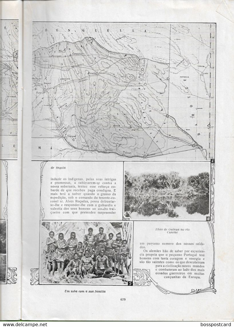 Angola - 1ª Guerra Mundial - Militar - World War - Military - Ilustração Portuguesa Nº 458, 1914 - Portugal - Allgemeine Literatur