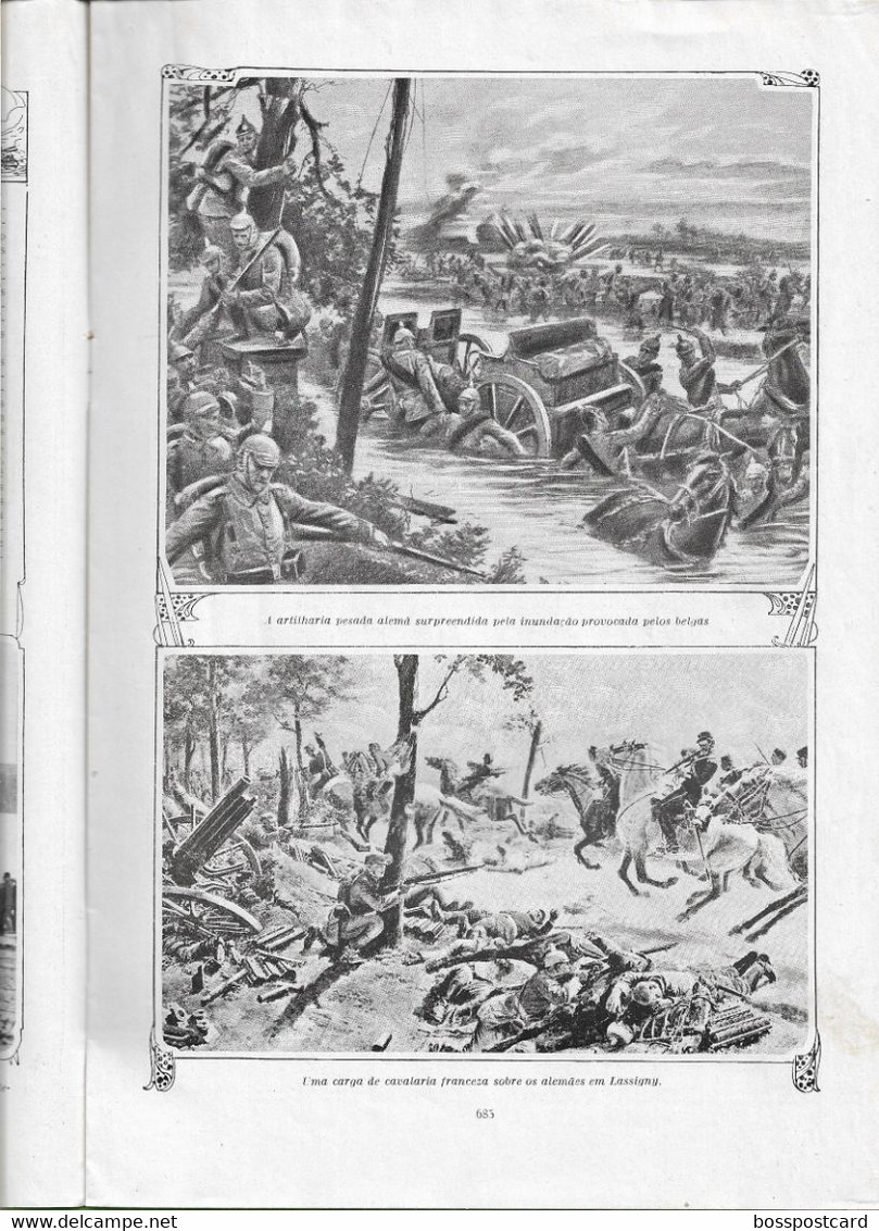 Angola - 1ª Guerra Mundial - Militar - World War - Military - Ilustração Portuguesa Nº 458, 1914 - Portugal