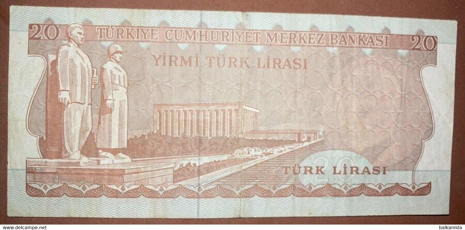 Turkey - 20 Turk Lirasi G62393960 - Turquie