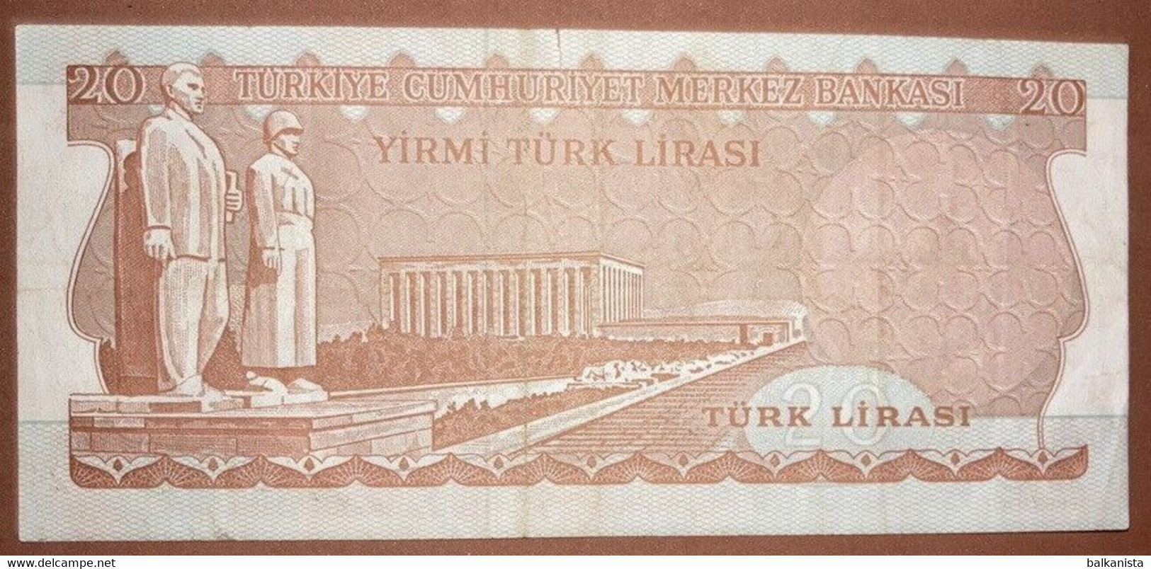 Turkey - 20 Turk Lirasi I38318682 - Turquie