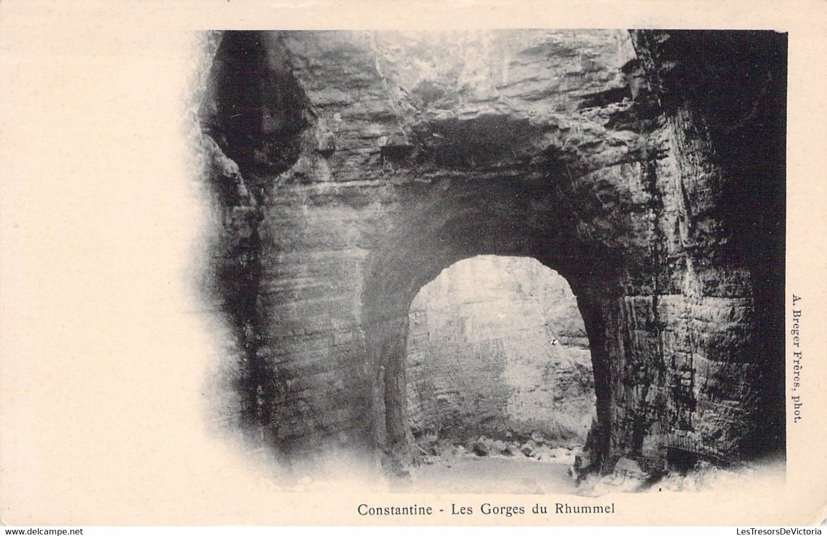 CPA ALGERIE - Constantine - Les Gorges Du Rhummel - Précurseur - Constantine