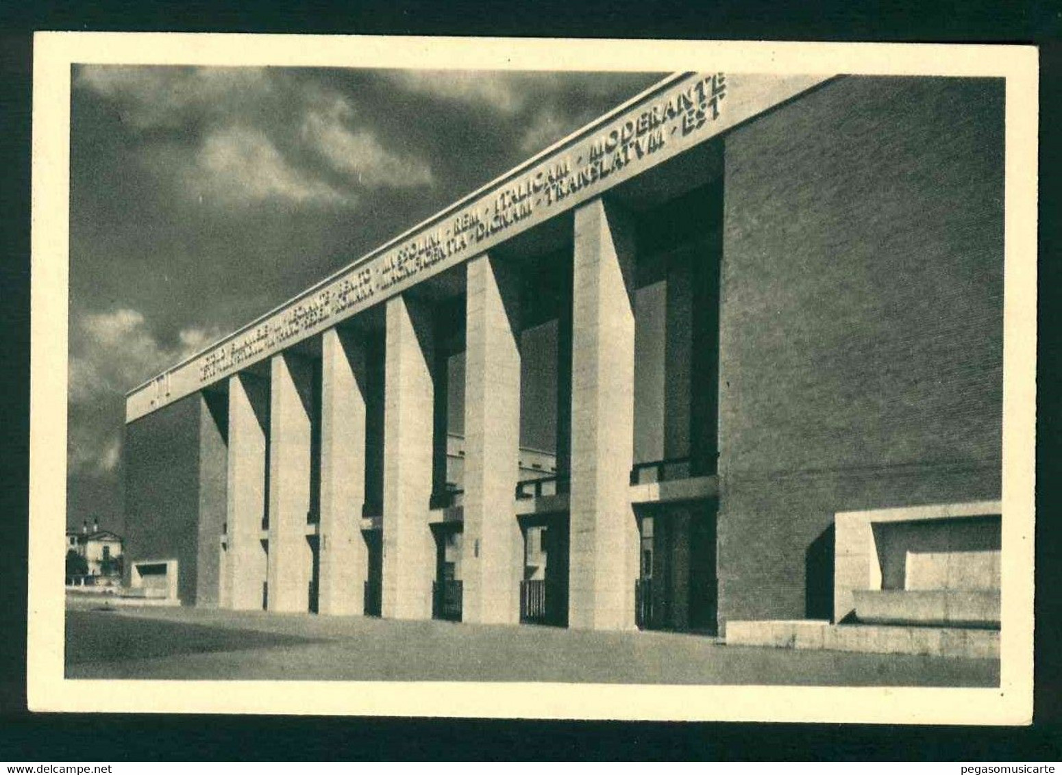 CLF134 - ROMA - CITTA' UNIVERSITARIA - INGRESSO PRINCIPALE 1940 CIRCA - Unterricht, Schulen Und Universitäten