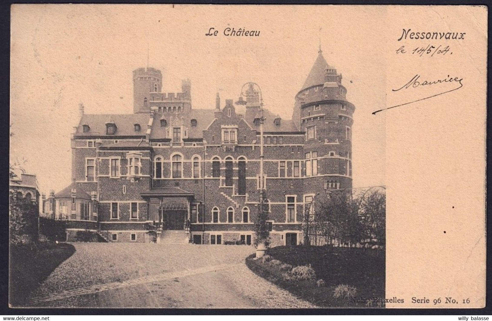 +++ CPA - NESSONVAUX - Le Château - 1904   // - Trooz