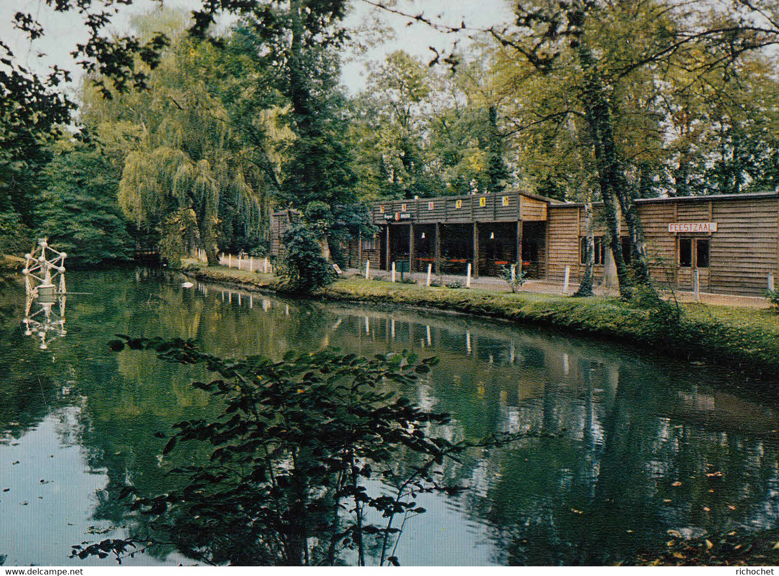 BIERBEEK - Berkenhof Met Kunstuurwerk "J. Pardon" 1965 - Bierbeek