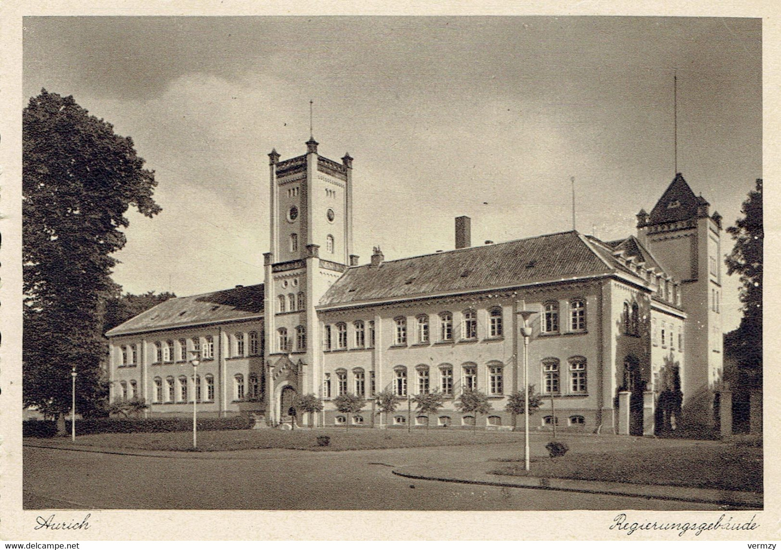 AURICH : Regierungsgebäude - Photo Véritable - Aurich