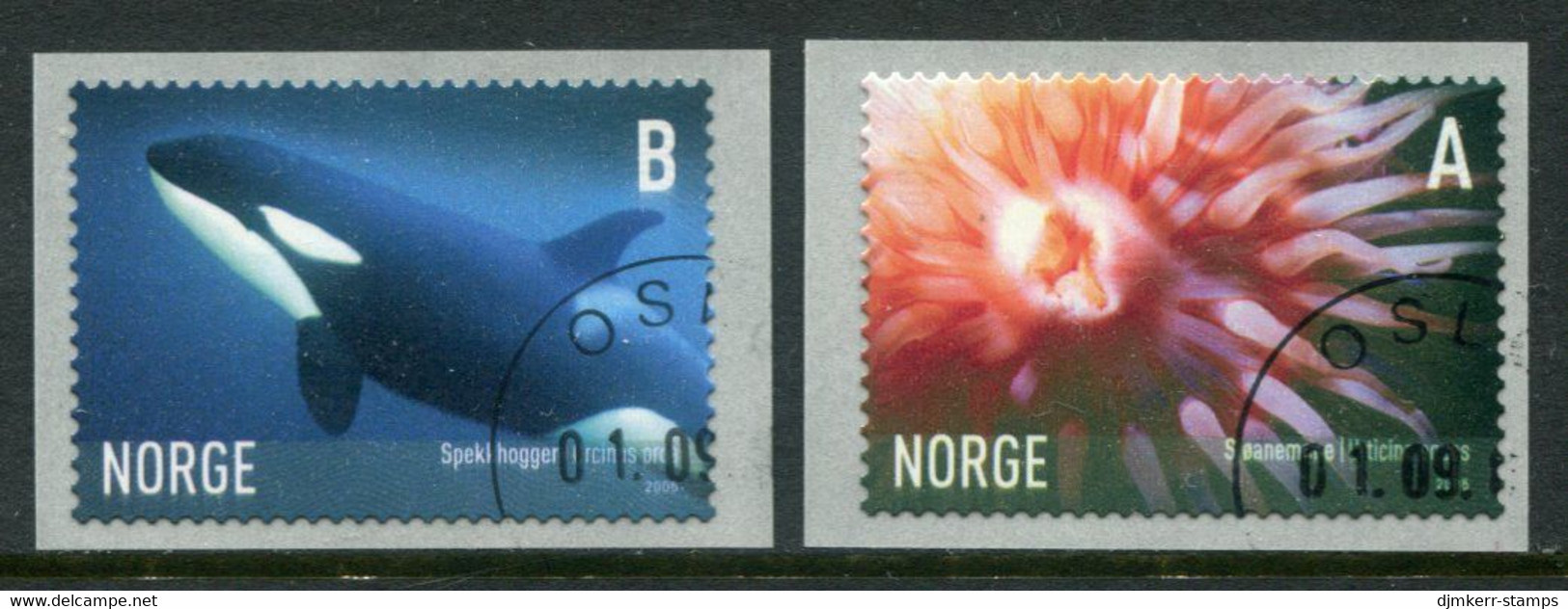 NORWAY 2005 Marine Fauna Used.  Michel  1544-45 - Used Stamps