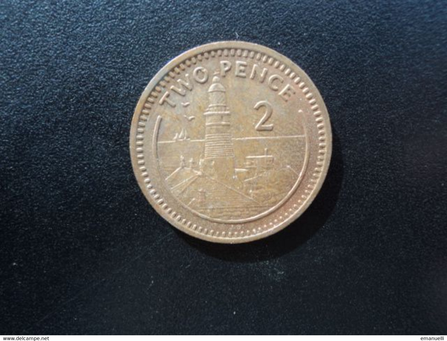 GIBRALTAR : 2 PENCE   1990 AB     KM 21     SUP * - Gibraltar