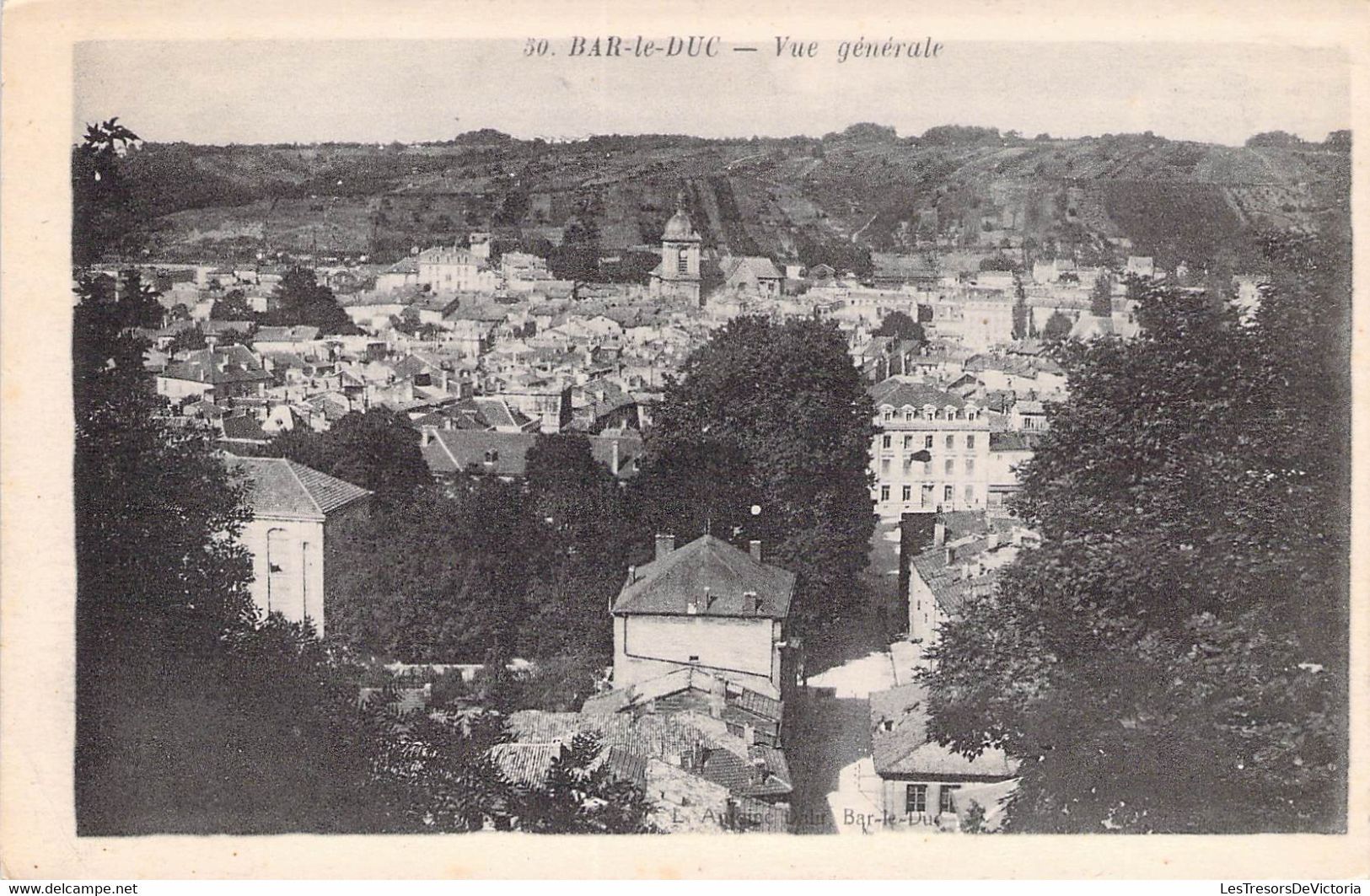 CPA France - Meuse - Bar Le Duc - Vue Générale - L. Antoine Dalit Editeur - Panorama - Clocher - Horloge - Bar Le Duc