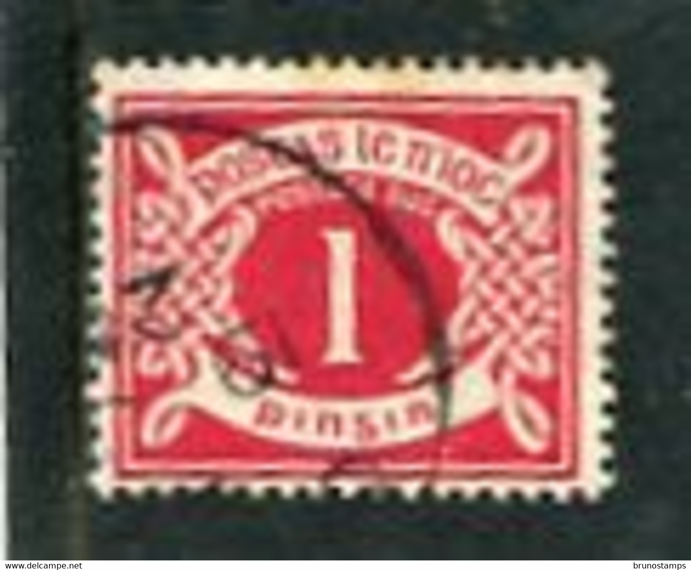 IRELAND/EIRE - 1925  POSTAGE DUE  1d RED  SE WATERMARK  FINE USED - Portomarken