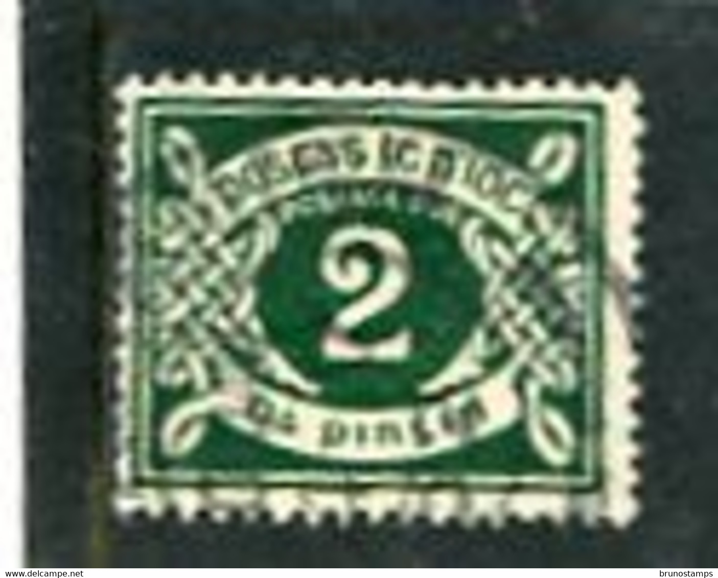 IRELAND/EIRE - 1925  POSTAGE DUE  2d  GREEN  SE WATERMARK  FINE USED - Postage Due