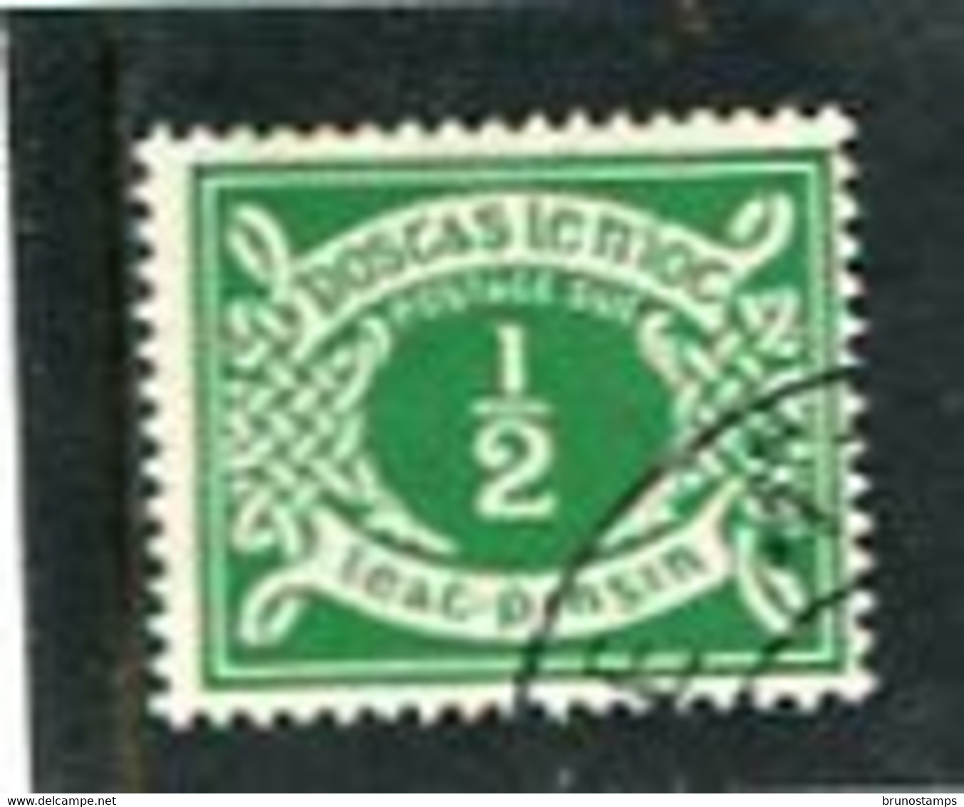 IRELAND/EIRE - 1942  POSTAGE DUE  1/2d  E WATERMARK  FINE USED - Segnatasse