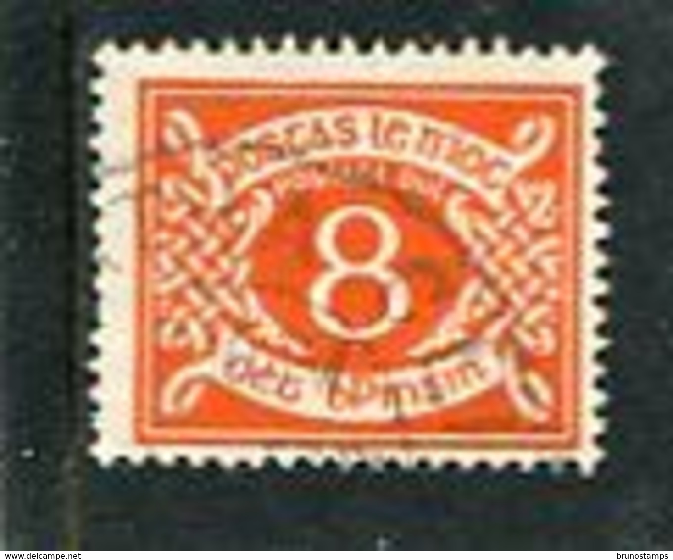 IRELAND/EIRE - 1962  POSTAGE DUE  8d  E WATERMARK  FINE USED - Portomarken