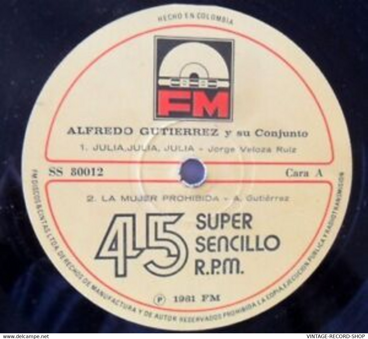 ALFREDO GUTIERREZ Y SU CONJUNTO 4 - Other - Spanish Music