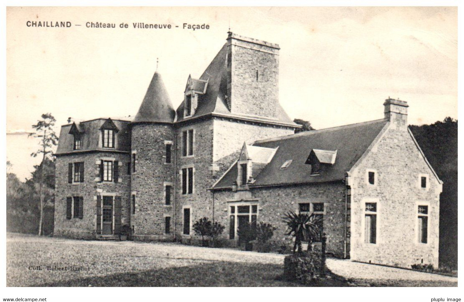 53.CHAILLAND CHATEAU DE VILLENEUVE - Chailland
