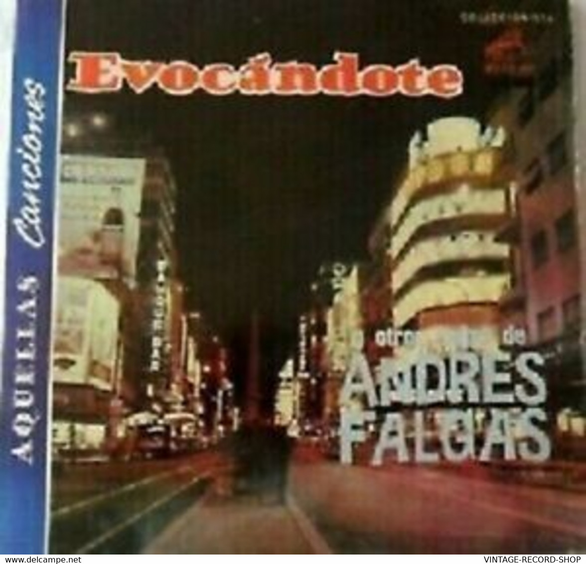 ANDRES FALGAS Y OTROS EXITOS *EVOCANDOTE*TANOCHE-NOSTALGIA-RIE PAYASO- RCA SALE TANGO - Otros - Canción Española