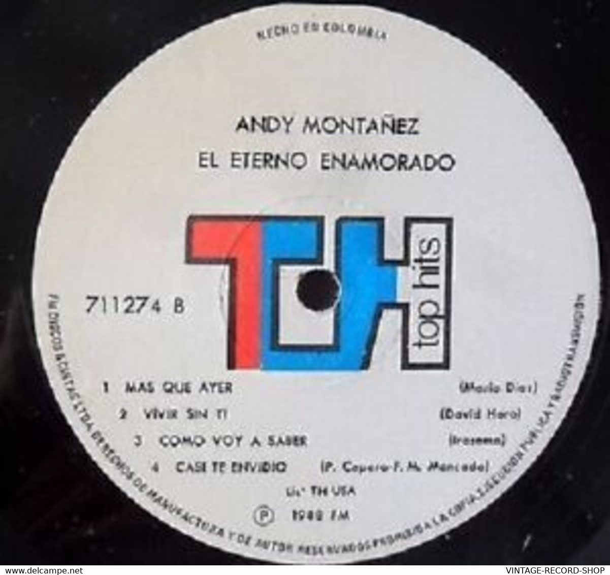 Andy Montañez ‎– El Eterno Enamorado SALE - Autres - Musique Espagnole