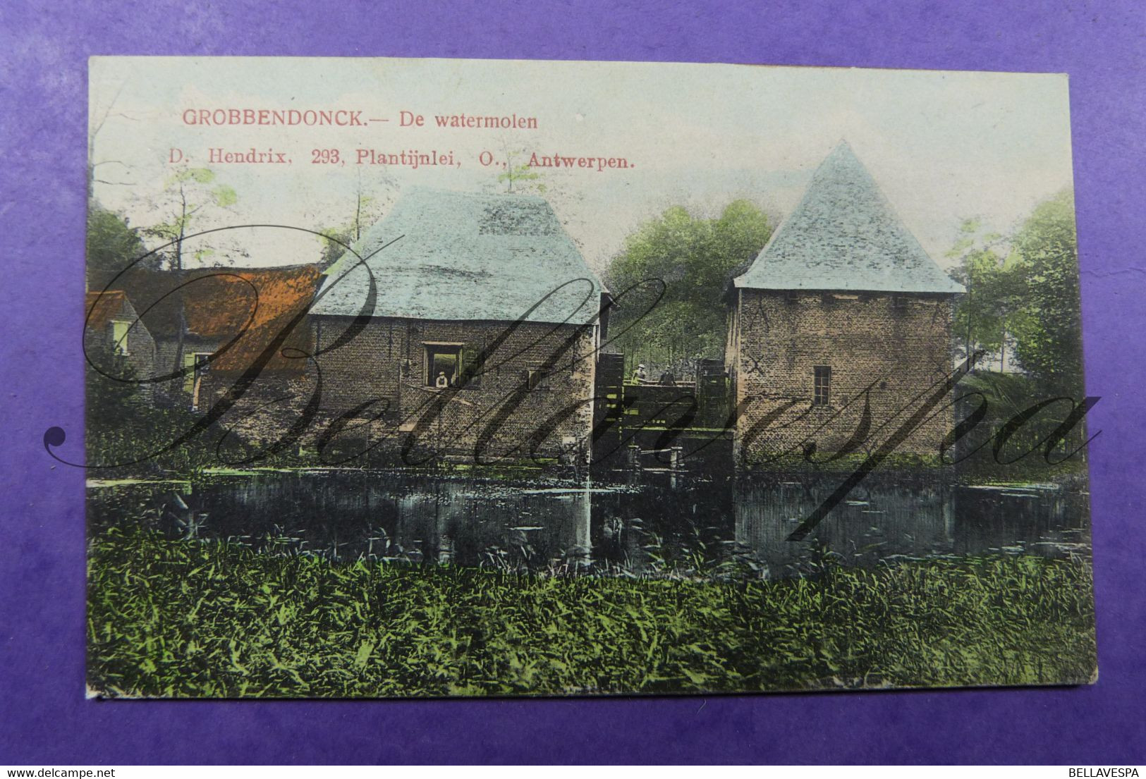 Grobbendonk Watermolen 1907 Moulin A Eau - Molinos De Agua