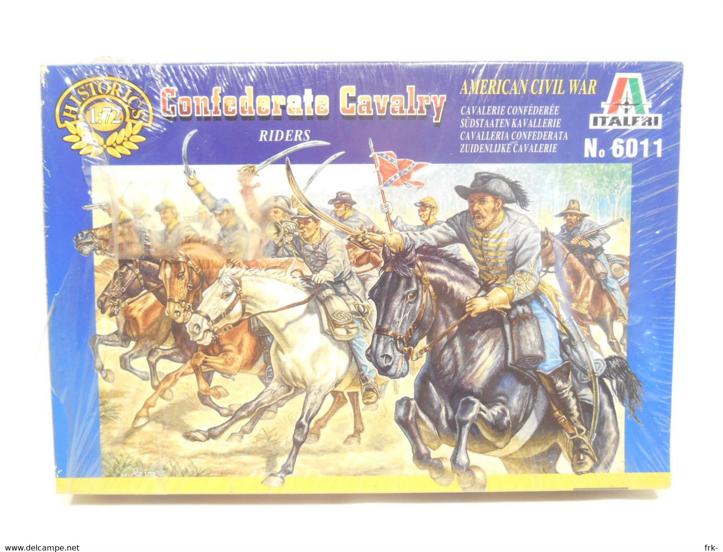 Italeri - Confederate Cavalry - American Civil War - 1\72 - Figurini & Soldatini