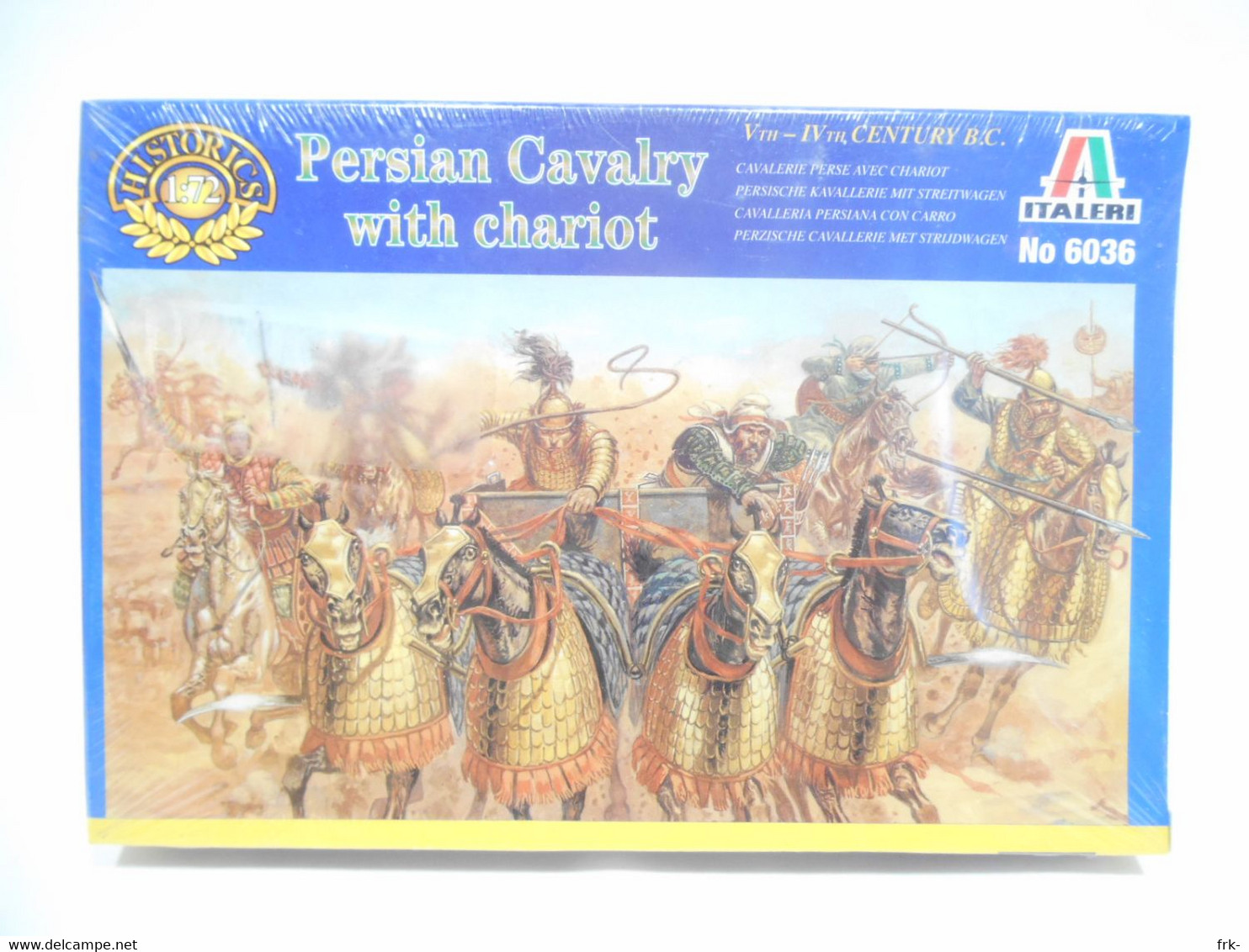 Italeri - Persian Cavalry With Chariot  - 1\72 - Figurini & Soldatini